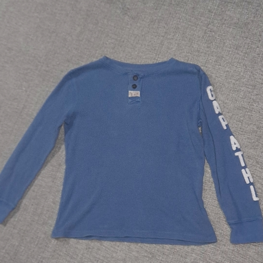 Gap Boys Long Sleeve Tee Blue LG